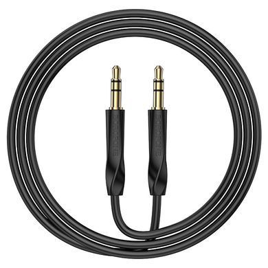 Купити Аудіокабель BOROFONE BL16 3.5mm male to 3.5mm male, PVC, 1m, Black