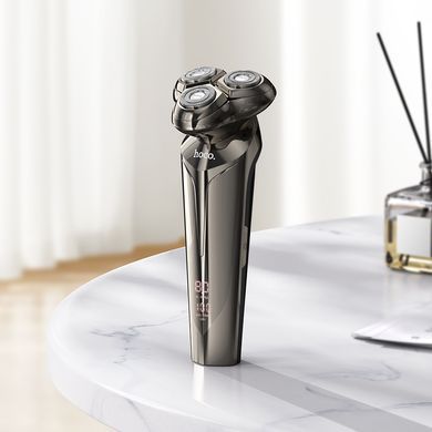 Купити Електробритва HOCO HP39 600 mAh. Three-head shaver Metal Gray
