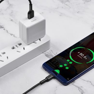 Купити Кабель HOCO X33 Type-C 5A Surge charging data cable Black
