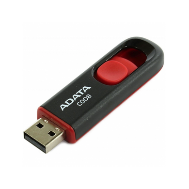 Купити Флеш-накопитель A-DATA C008 USB2.0 16GB Black-Red