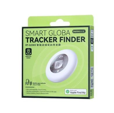 Купити Трекер "REMAX Smart Global Position Tracking Item Finder RT-G2303" White