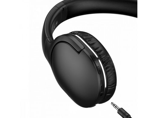 Купити Наушники Baseus D02 Pro (2022 Edition) Bluetooth / AUX 3,5 мм Black
