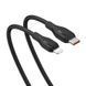 Кабель Baseus Pudding Series Fast Charging Cable Type-C to iP 20W 1.2m Cluster Black