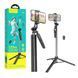 Селфи-монопод HOCO K19 Soul live broadcast holder Black