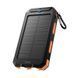 Зовнішній акумулятор HOCO J164 Platinum solar dual lighting power bank(8000mAh) Black