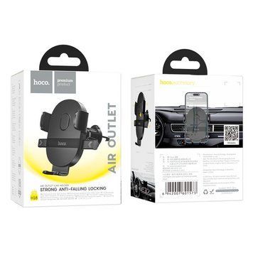 Купити Держатель для мобильного HOCO H18 Mighty one-button car holder(air outlet) Black