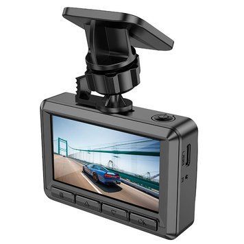 Купити Відеореєстратор HOCO DV3 Driving recorder with display(dual-channel) Black