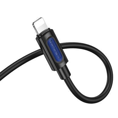 Купити Аудіокабель BOROFONE BL20 True sound silicone digital audio conversion cable iP Black