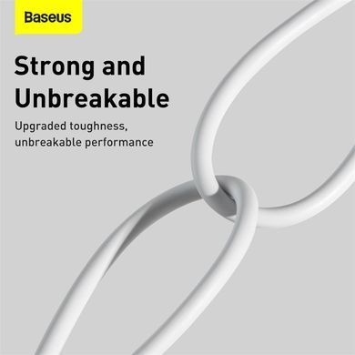 Купити Кабель Baseus Superior Series Fast Charging Data Cable USB to iP 2.4A 0.25m White