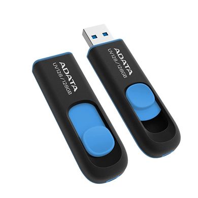 Купити Флеш-накопичувач A-DATA UV128 USB 3.2 Gen 1 (USB 3.0) 128GB Black/Blue