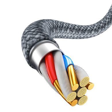 Купити Кабель Baseus Dynamic Series Fast Charging Data Cable USB to iP 2.4A 2m Slate Gray