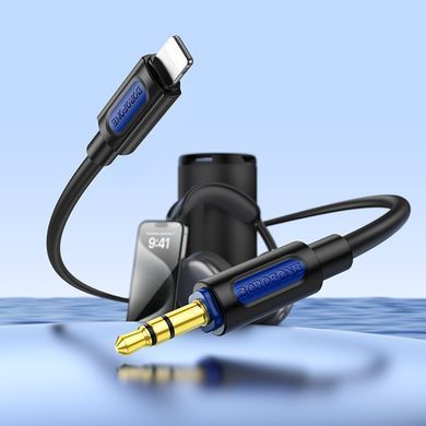 Купити Аудіокабель BOROFONE BL20 True sound silicone digital audio conversion cable iP Black