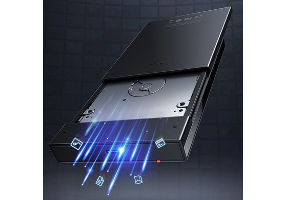 Купити Зовнішній карман Baseus Micro USB Чорний Full Speed Series 2.5" HDD Enclosure(Micro USB) - Уцінка