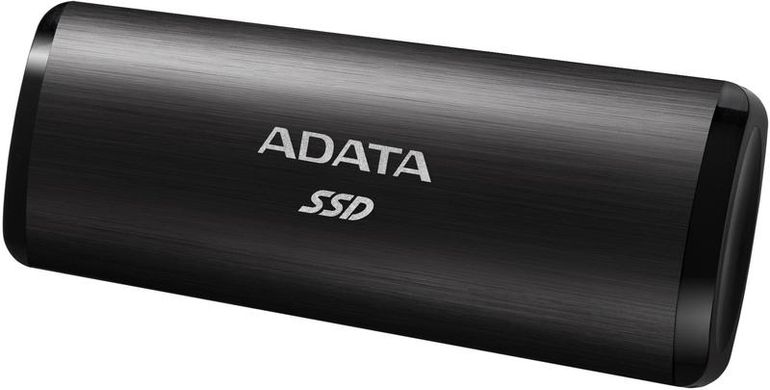 Купити Портативный SSD A-DATA SE760 512GB Portable USB 3.2 Type-C 3D NAND TLC Black - Уценка