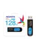Флеш-накопичувач A-DATA UV128 USB 3.2 Gen 1 (USB 3.0) 128GB Black/Blue