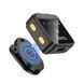 Микрофон-петличка HOCO L17 Dual-mic magnetic lavalier wireless digital microphone (iPType-C) Black
