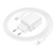 Сетевой зарядный прибор BOROFONE BN28 Fuente single port PD30W charger (EU) White