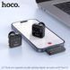 Микрофон-петличка HOCO L17 Dual-mic magnetic lavalier wireless digital microphone (iPType-C) Black