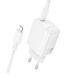 Сетевой зарядный прибор BOROFONE BN28 Fuente single port PD30W charger (EU) White