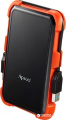 Купити Жорсткий диск зовнішній Apacer USB 3.1 Gen1 AC630 1TB 2,5" Чорно-помаранчевий