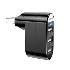 Купити USB-хаб Borofone DH3 Black