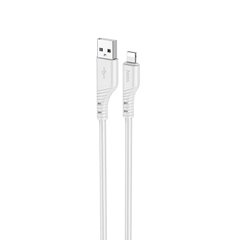 Купити Кабель Hoco X97 Crystal USB Apple Lightning 2.4 A 1m Light Gray
