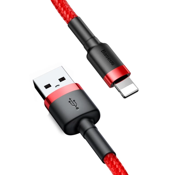 Купити Кабель Baseus Cafule Cable USB For Lightning 1.5A 2m Red+Red