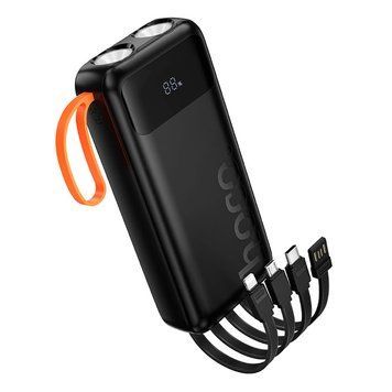 Купити Зовнішній акумулятор Hoco J151A Spirit dual lighting four-cable power bank(20000mAh)