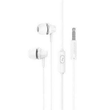 Купити Наушники BOROFONE BM74 Singer universal earphones with microphone White