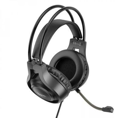 Купити Навушники HOCO W106 Tiger gaming headset Black