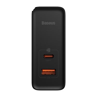 Купити Мережевий зарядний пристрій Baseus GaN3 Pro Fast Charger C+U Black