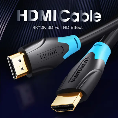 Купити Кабель Vention HDMI-HDMI, 1 м, v2.0 (AACBF)