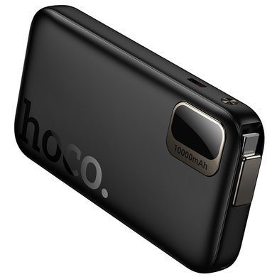Купити Зовнішній акумулятор HOCO Q51 Key PD20W power bank with telescopic cable(10000mAh) Black