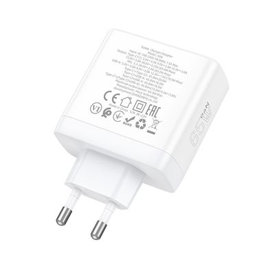 Купити Мережевий зарядний пристрій Hoco N30 Glory White