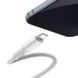 Кабель Baseus High Density Braided Fast Charging Data Cable Type-C to iP PD 20W 2m White