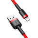 Кабель Baseus Cafule Lightning USB 1.5 A 2m Red