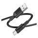 Кабель BOROFONE BX111 Feliz charging data cable Type-C 1m Black
