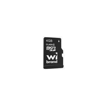 Купити Карта пам'яті microSDHC Wibrand 4Gb class 4