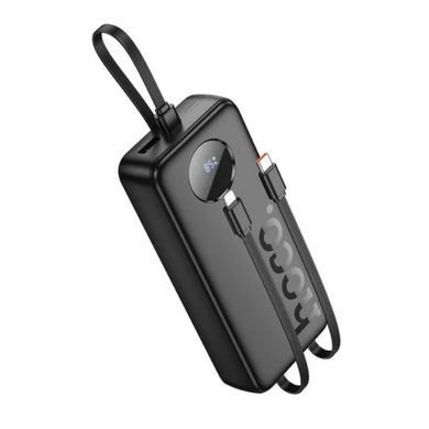 Купити Зовнішній акумулятор HOCO J132A Sabio 22.5W+PD20W fully compatible power bank with 3 cables(20000mAh) Black