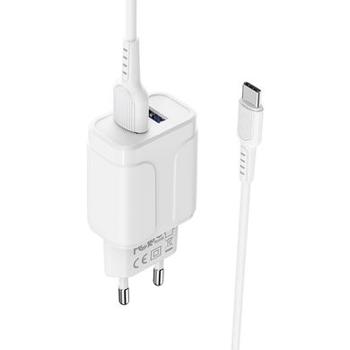 Купити Мережевий зарядний пристрій Borofone BA37A Speedy dual port charger(Type-C) White