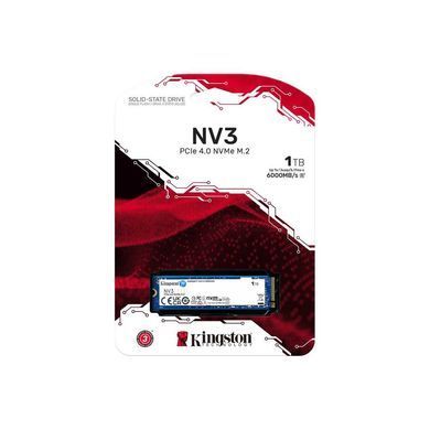 Купити Накопитель SSD Kingston NV3 1 TB M.2 2280 PCIe 4.0 x4 NVMe 3D NAND