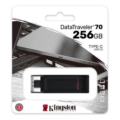 Купити Флеш-накопичувач Kingston USB 3.2 DT 70 256GB Type-C
