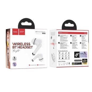 Купити Бездротові навушники HOCO EQ2 Thought true wireless BT headset Purple