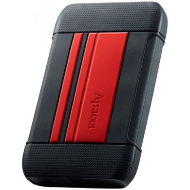 Купити Жорсткий диск зовнішній Apacer USB 3.1 Gen1 AC633 2TB 2,5" Чорно-червоний