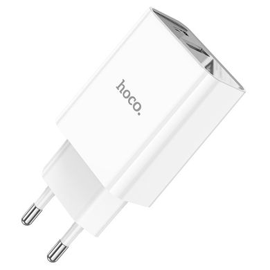Купити Мережевий зарядний пристрій Hoco C100A White