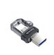 Флеш-накопичувач SanDisk Ultra Dual Drive M3.0 USB3.0/microUSB 128GB OTG Silver-Black