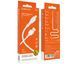 Кабель BOROFONE BX51 USB to iP 2.4A,1m, PVC, PVC connectors, White