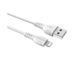 Кабель BOROFONE BX51 USB to iP 2.4A,1m, PVC, PVC connectors, White