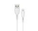 Кабель BOROFONE BX51 USB to iP 2.4A,1m, PVC, PVC connectors, White