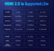 Кабель Vention v2.0 (AACBG) HDMI to HDMI 1,5 м Black